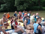 Bike Bike and raft